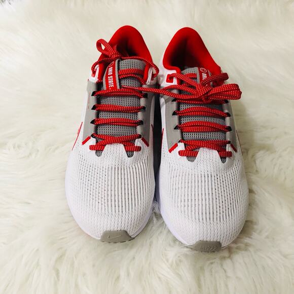 Nike Air‎ Zoom Pegasus 40 Ohio State Men's Road Running Shoes Size M8.5/W10 - Picture 1 of 7